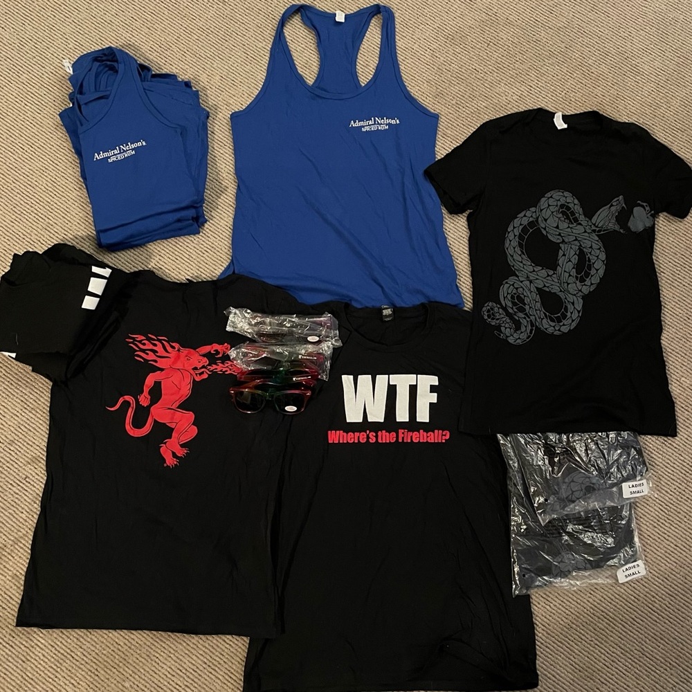Lot (13) Women’s Promo Tees & Tanks, NEW!!!